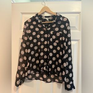American Rag knotted top, size small